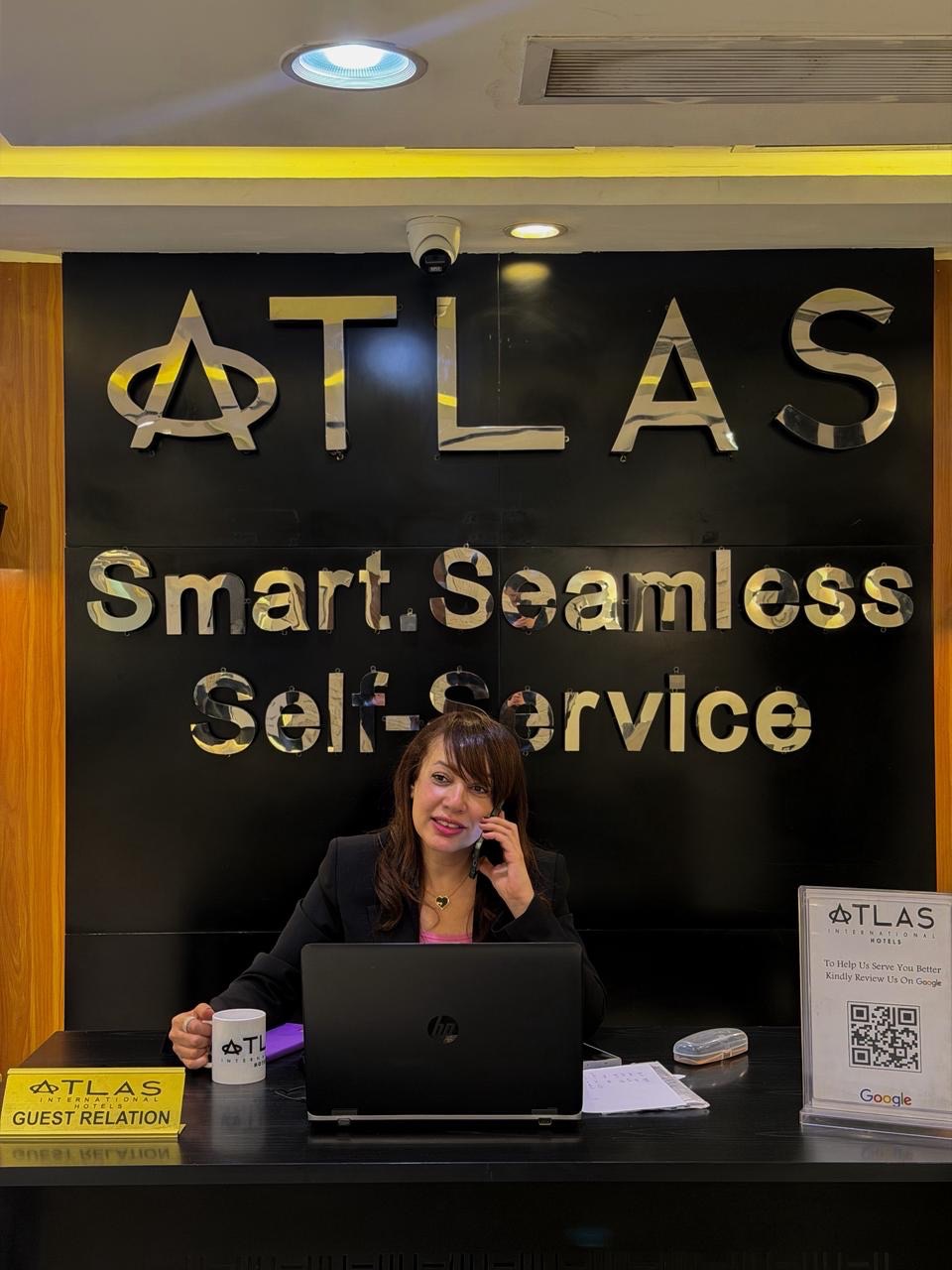 Hotel Lobby Reception Desk